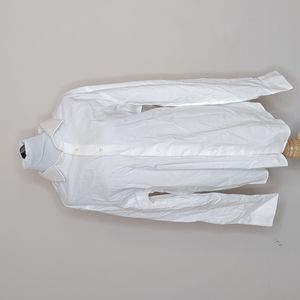 Men's White Button-Down Shirt- Goodfellow and Co. Standard Fit